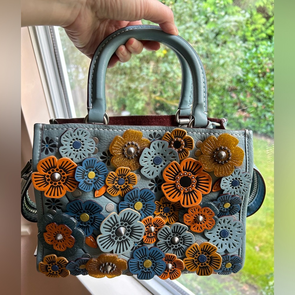 Coach Rogue 25 Tea Rose Bag.